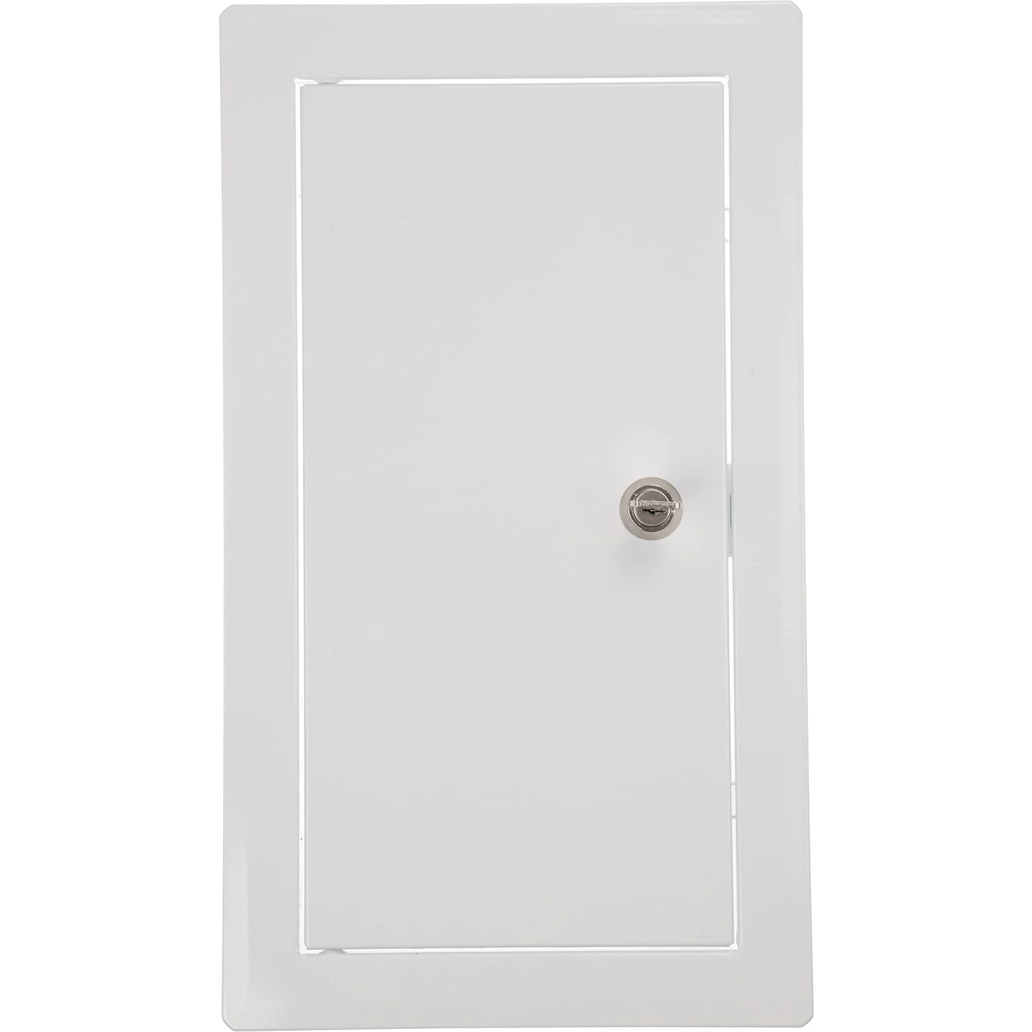 Vent Systems 6'' X 12'' Inch Lockable Metal Access Panel - Easy Access Doors With Locking Mechanism - Access Panel For Drywall  Wall And Ceiling Electrical And Plumbing Service Door Cover