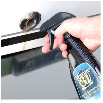 Marine 31 Port To Starboard All Purpose Cleaner 128 Oz. - Concentrated Formula  Marine & Boat Cleaner For Vinyl  Fabric  Rubber  Carpet Cleaner