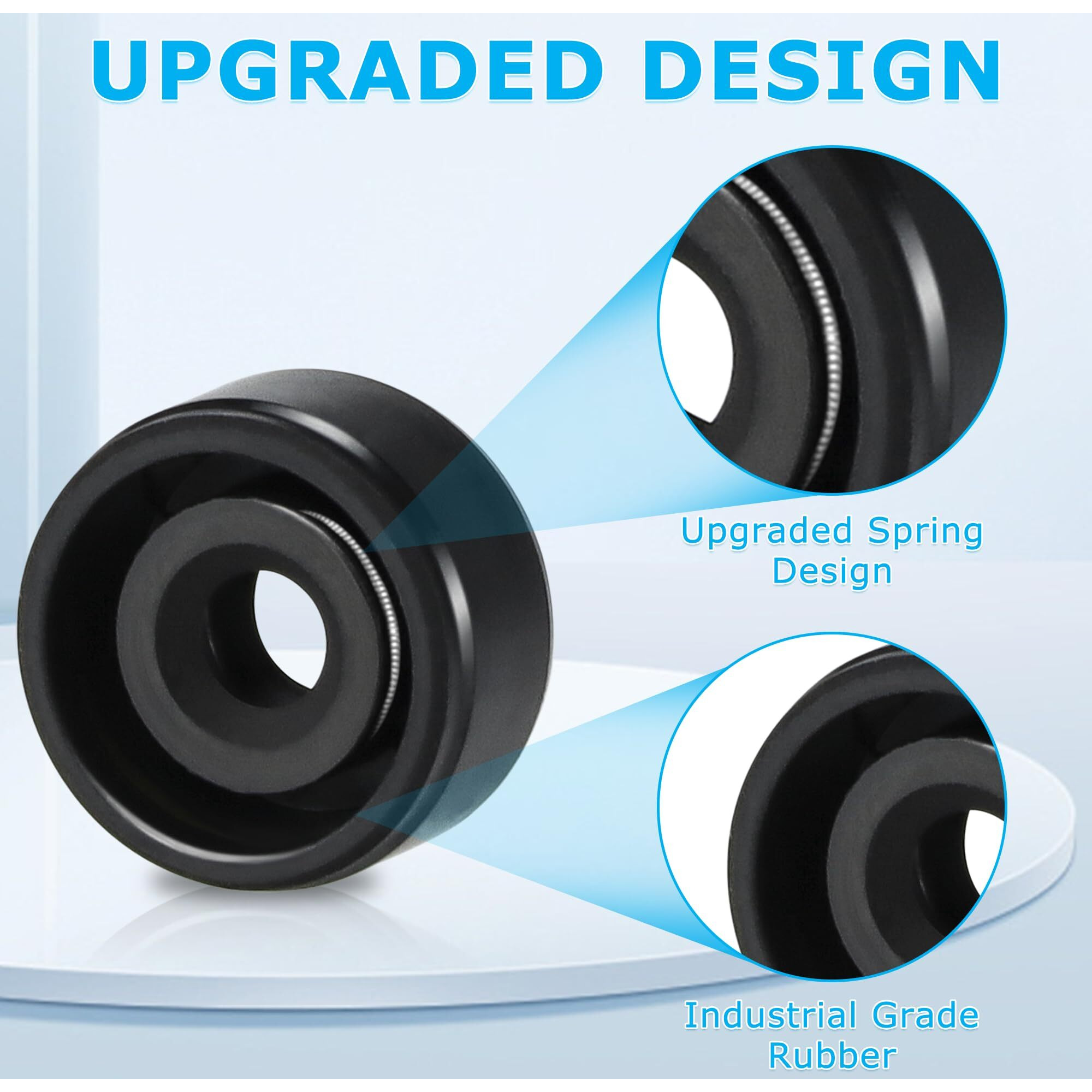 [2024 Upgraded] W10195677 Wpw10195677 Dishwasher Diverter Valve Seal Grommet - 2 Pack - Fit Whirl.Pool Kitchen.Aid  May.Tag And More (1 Year Warranty By Tomoon)