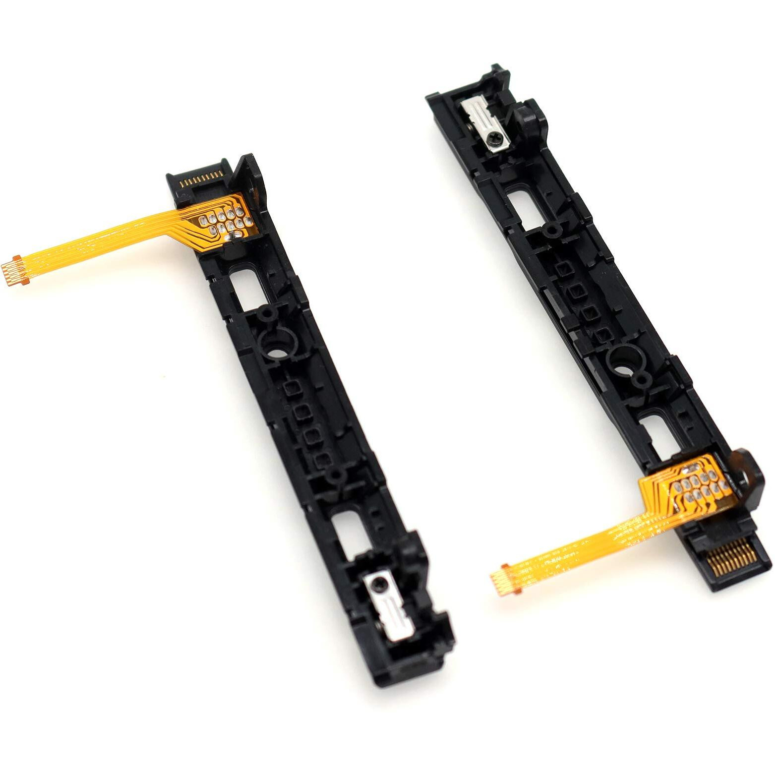 Deal4Go Left & Right Joycon Slide Rail W/Sensor Flex Cable Compatible With Nintendo Switch & Switch Oled Joy-Con Controller Slider Rail