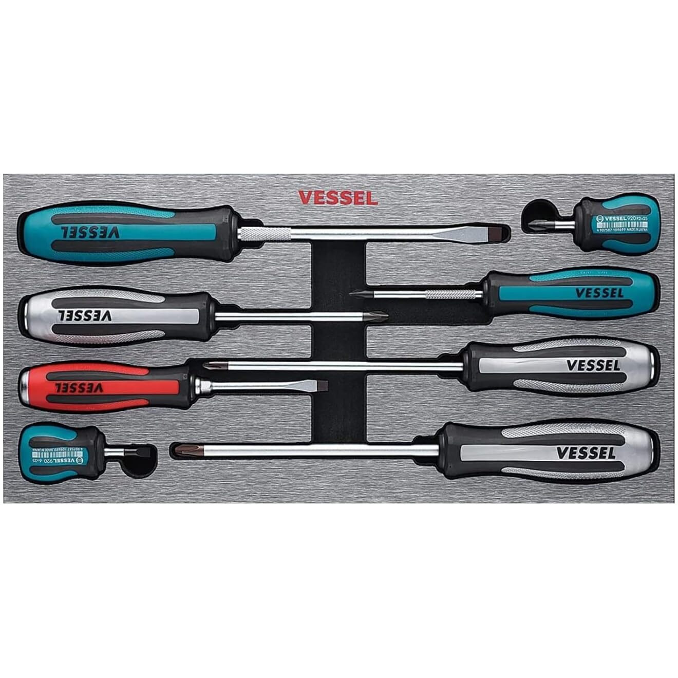 Vessel Megadora Impacta Screwdriver (8 Pcs Set)