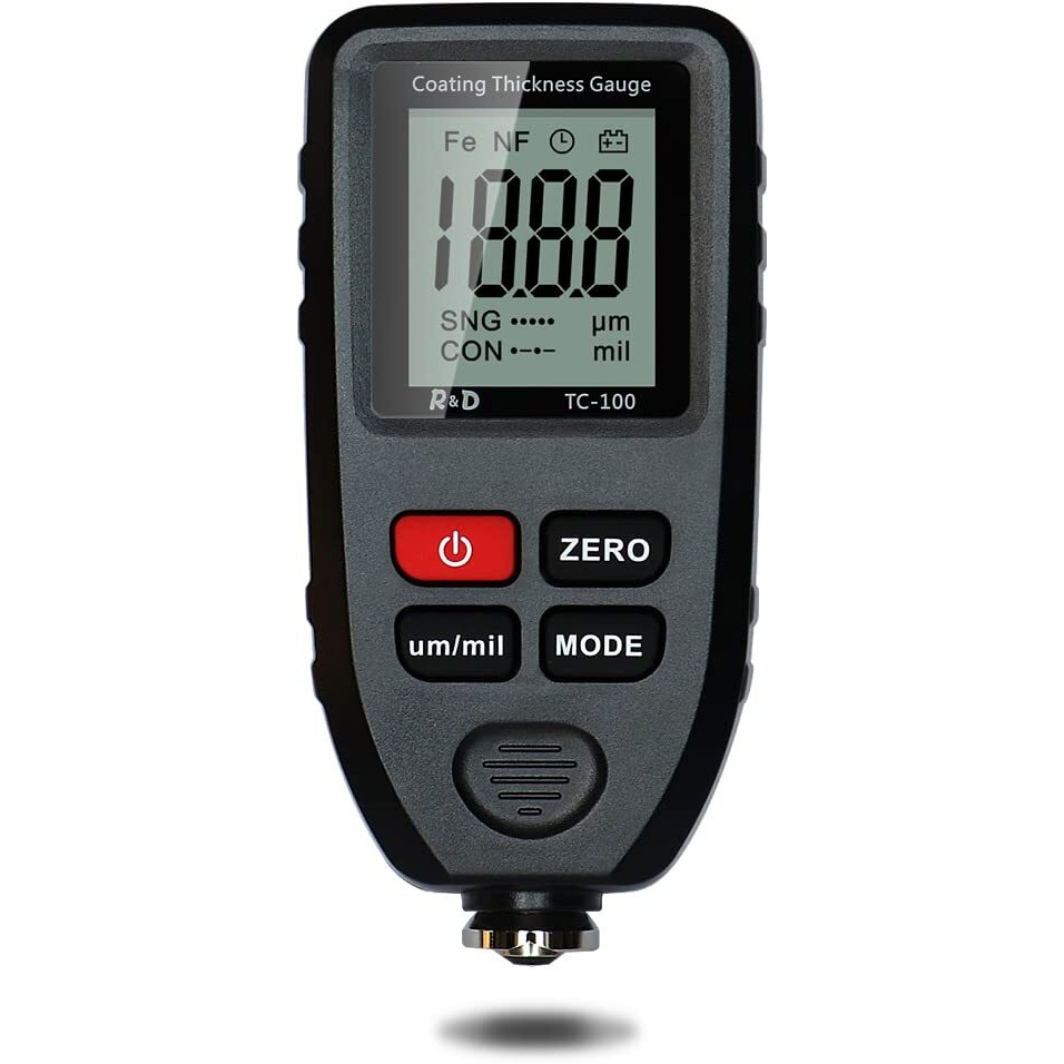 Paint Thickness Gauge Tc100 Car Coating Thickness Meter For Used Car Buyers Paint Mil Thickness Meter Gauge Check The Cars Original Coating Auto Car Paint Meter