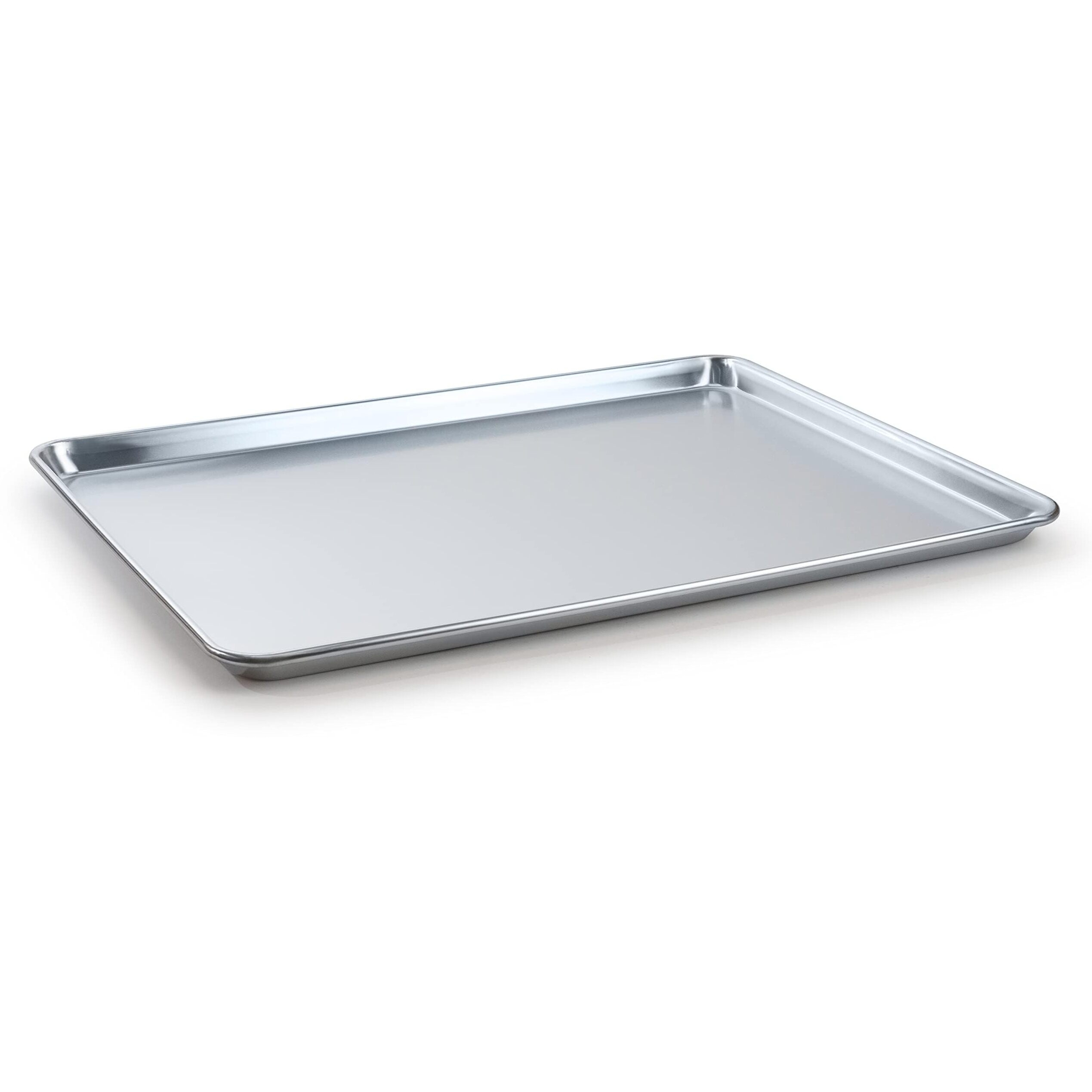 Bakn Sheet Pans Baksp2618 Full Size 19 Gauge 18"" X 26"" Wire In Rim Aluminum Sheet Pan