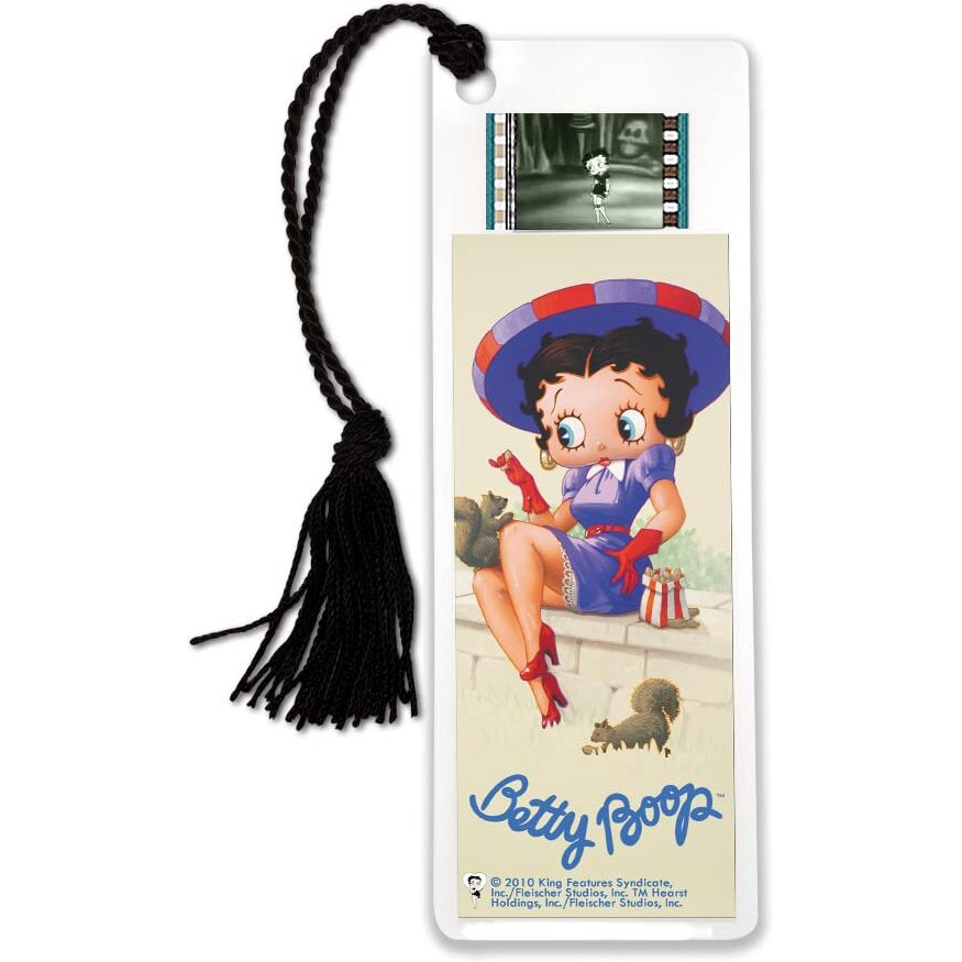 Betty Boop - Squirrrels - Filmcells 2  X 6  Collectible Bookmark - Features Clip Of 35Mm Film From The Movie