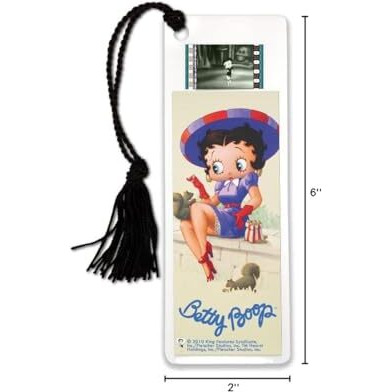 Betty Boop - Squirrrels - Filmcells 2  X 6  Collectible Bookmark - Features Clip Of 35Mm Film From The Movie