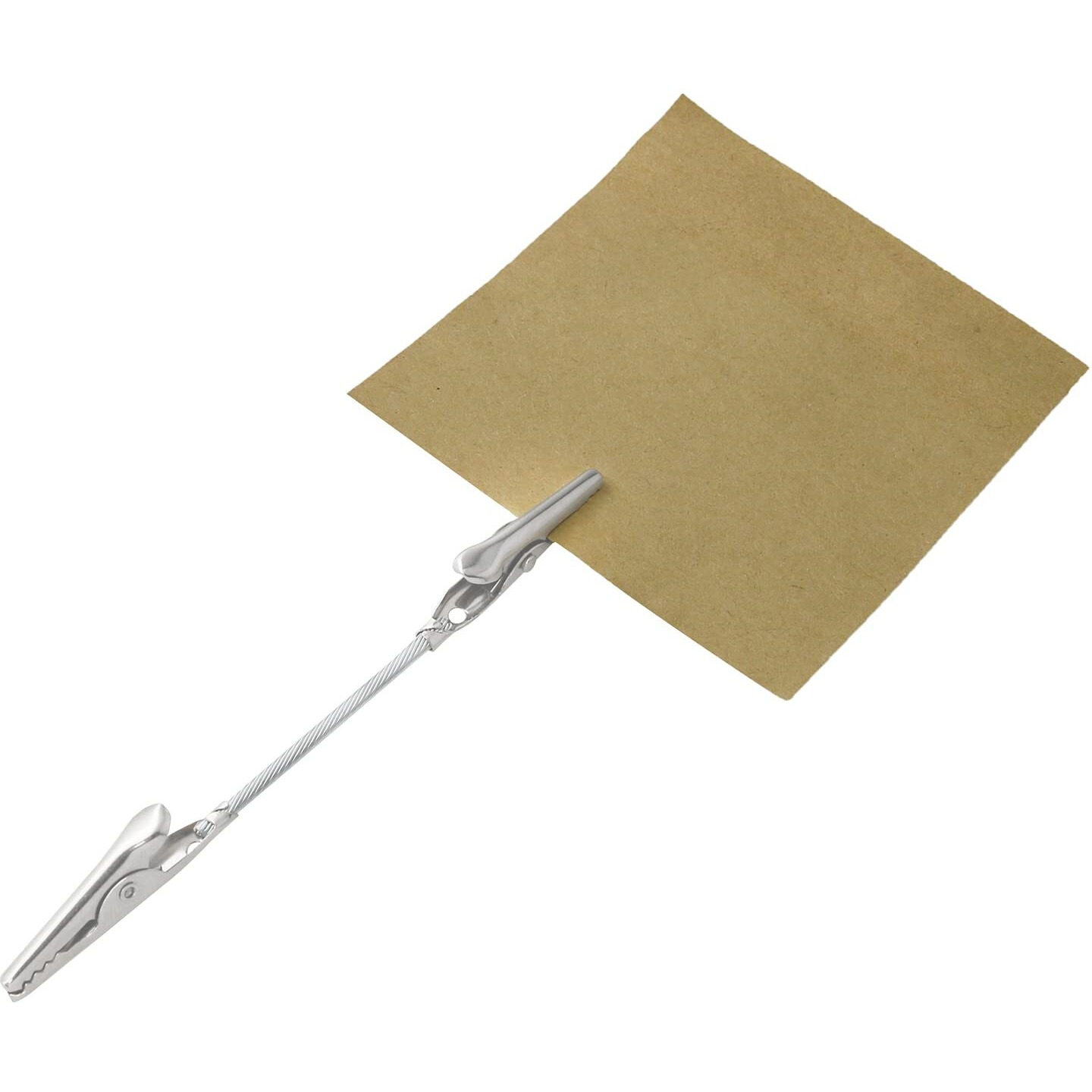 Double Head Alligator Clip Zzlzx 12Pcs Metal Wire Pictures Memo Note Clamps  Photo Holders  Multi-Purpose Picture Hangers