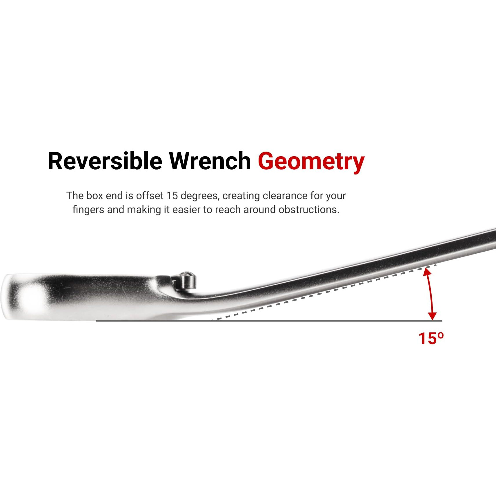 Tekton 13 Mm Reversible 12-Point Ratcheting Combination Wrench | Wrc23413