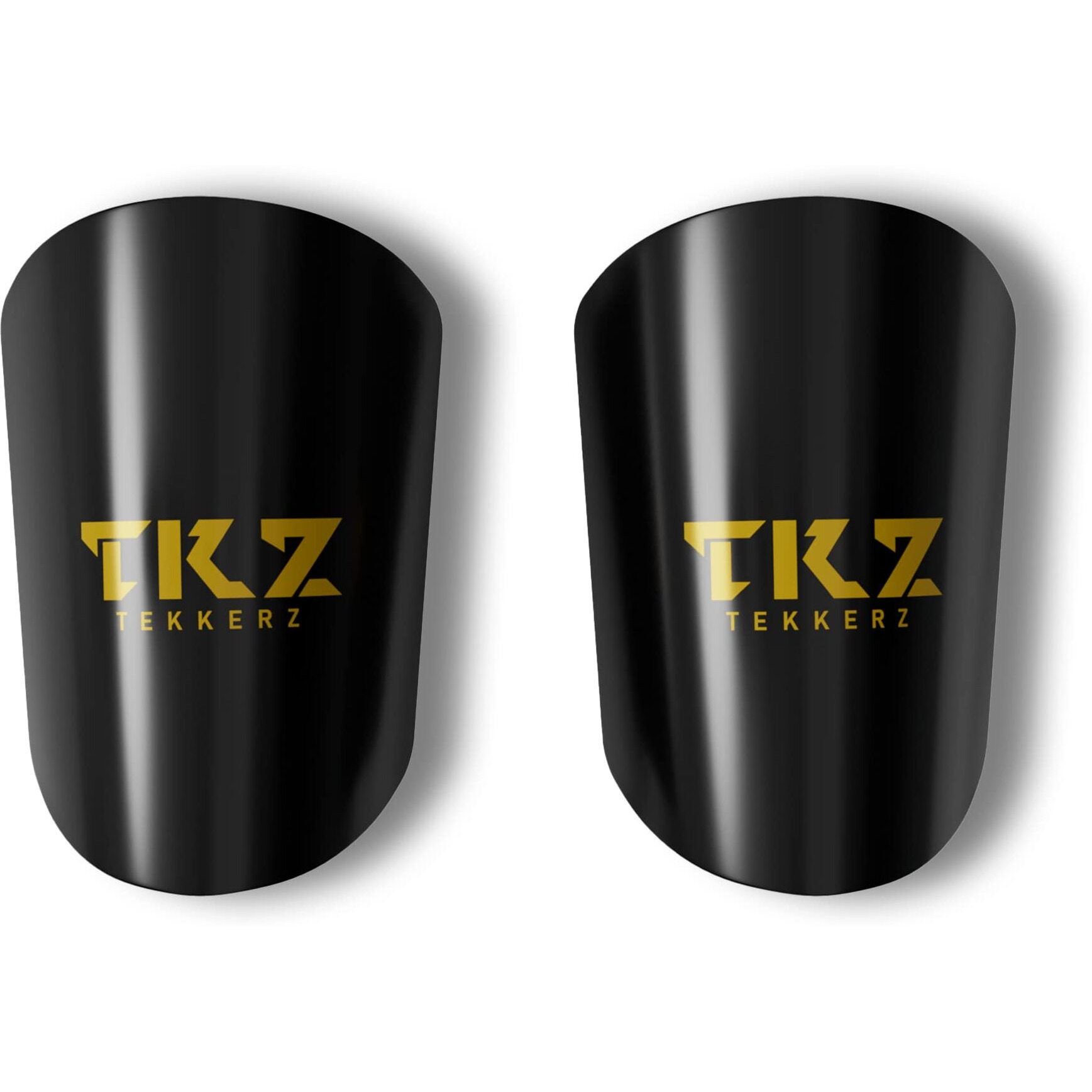 Tekkerz Soccer Miniature Tiny Shin Guard - Extra Small Protective Equipment Shin Guards 3X4 Inch Flexible Structure To Absorb Impact