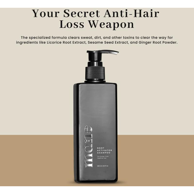 Hair Growth Shampoo (250Ml) Hair Loss Shampoo Men - Activating Follicles & Roots For Thicker & Fuller Hair - Hair Growth Shampoo - Hair Shampoo