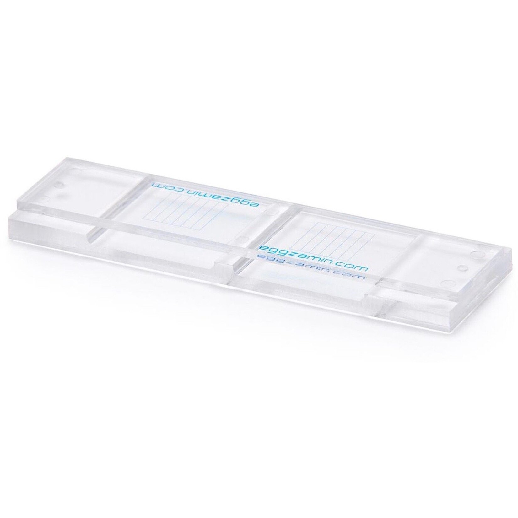Mcmaster Method Microscope Slide  Fec (Fecal Egg Count) Or Worm Count  Double Chamber Slide For Parasite Testing And Management  Count Parasite Eggs In Horses  Sheep  Goats And Cattle.