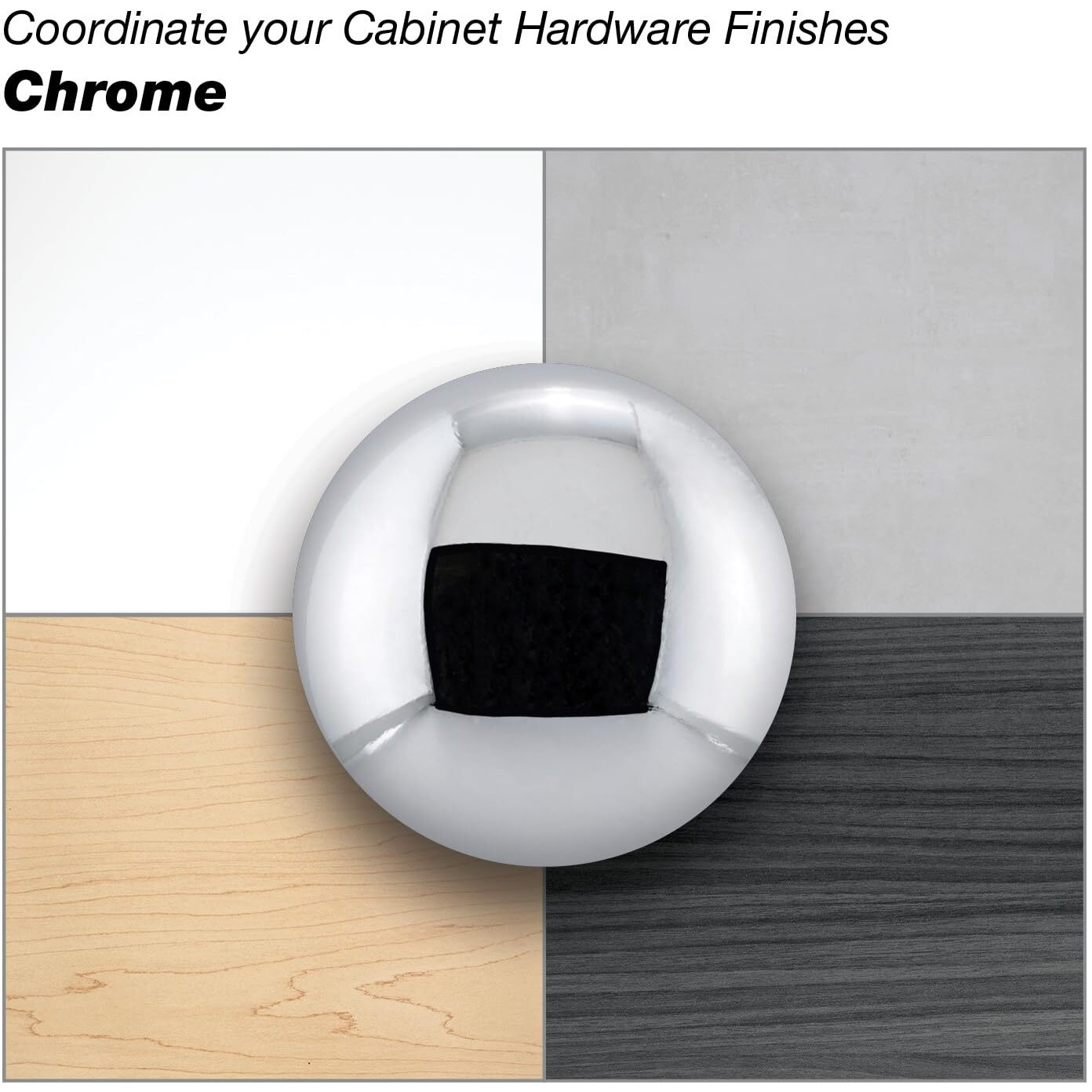 Richelieu Hardware Bp897128140 5 1/16-Inch (128 Mm) Center-To-Center Chrome Modern Recessed Cabinet And Drawer Pull Handle For Kitchen  Bathroom  And Furniture