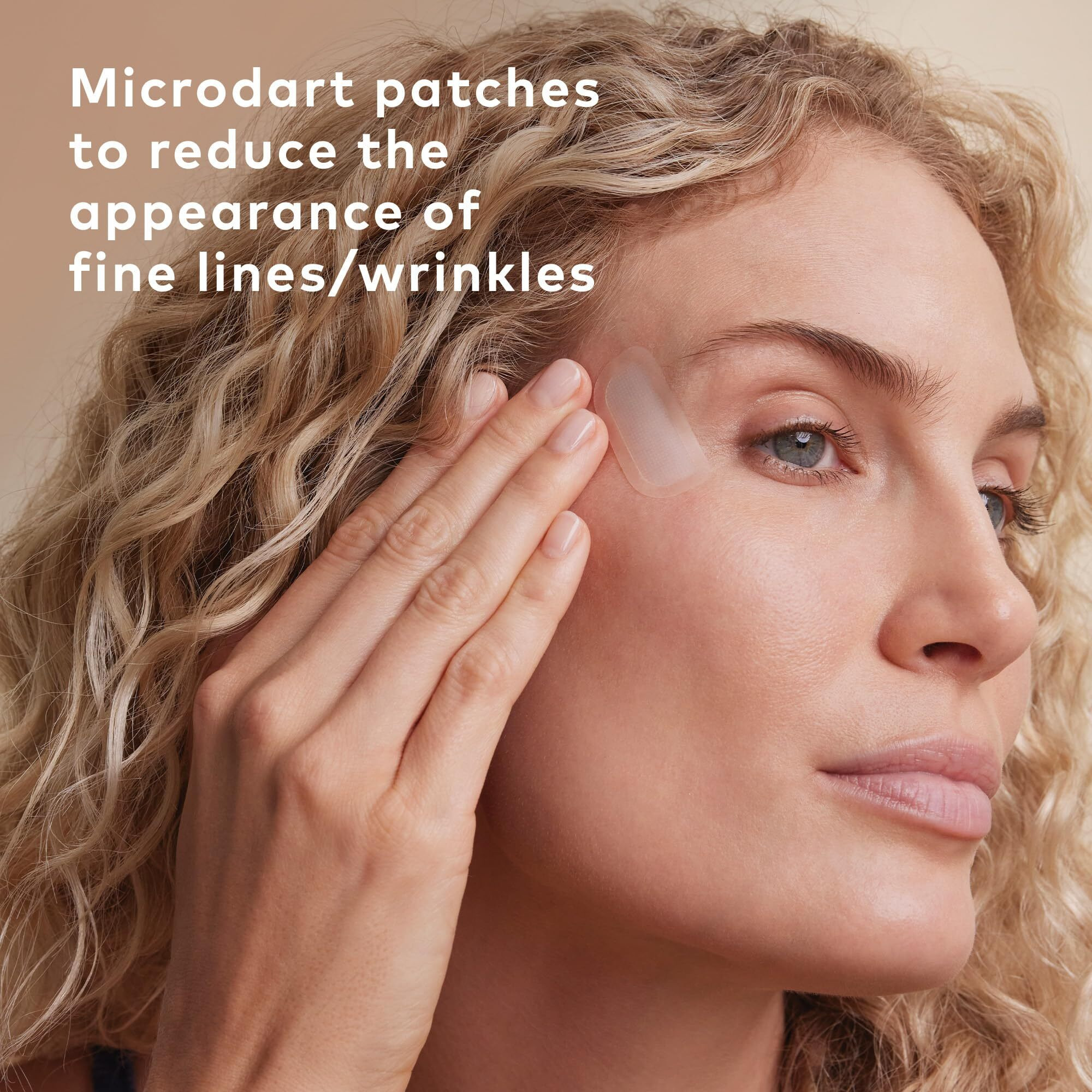 The Good Patch Un-Wrinkle Microdart Anti Wrinkle Patches For Crows Feet And Between Eyes  Made With Sodium Hyaluronate  Aloe Vera  Peptides  Clinically Proven (8 Total Microdart Patches)