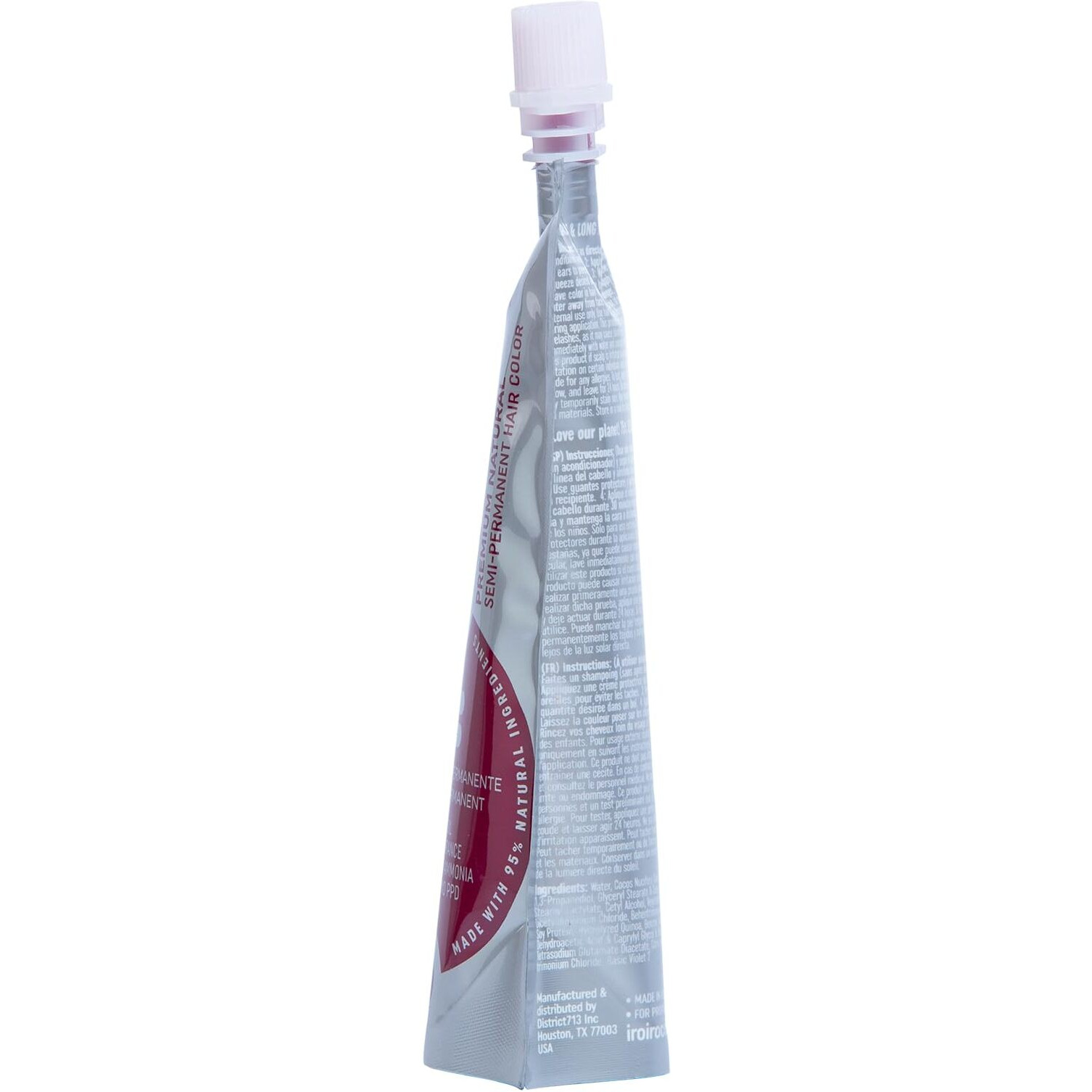 Iroiro Premium Natural Semi-Permanent Hair Color 105 Plum (4Oz)