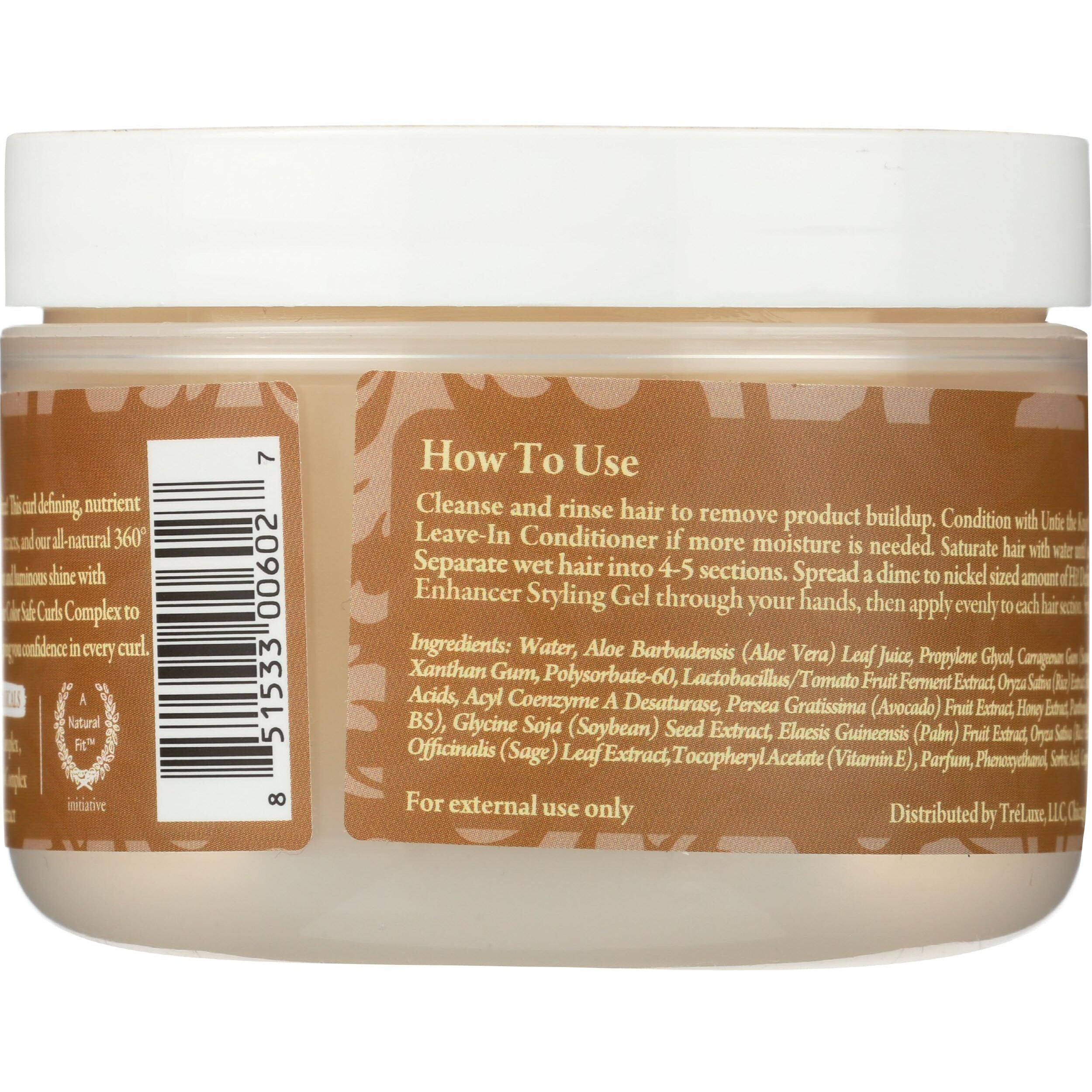 Treluxe Hi Definition Curl Enhancer Styling Gel  8 Fz