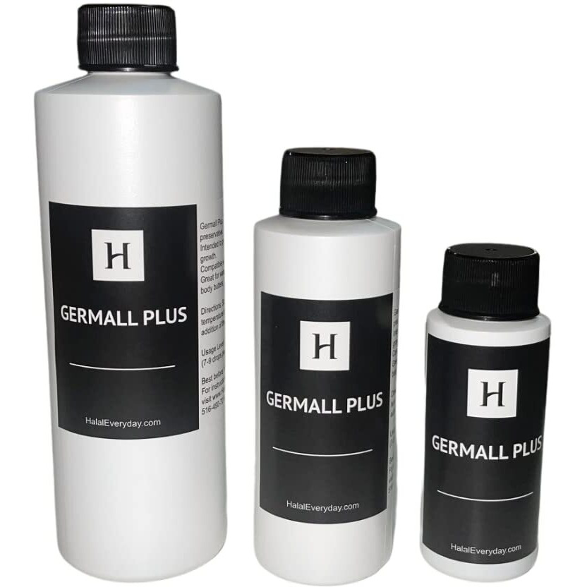 Germall Plus - Clear Liquid - Excellent Natural Broad-Spectrum Preservative. Compatible With Most Cosmetic Ingredients. Good For Water-Based Formulas - 2Oz