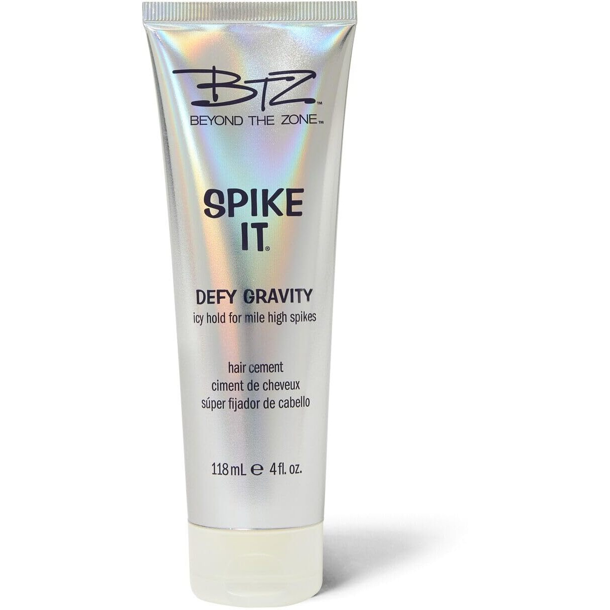 Beyond The Zone Spike It Hair Cement  Strong-Hold Hair Gel  Great For All Hair Types  4 Oz