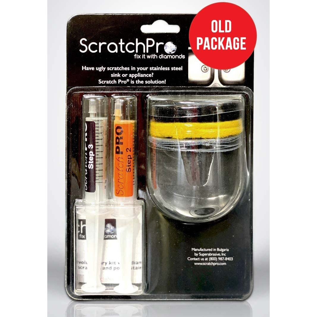 Scratch Pro Kit For Polishing And Repairing Stainless Steel Sinks  With Diamond Buffing Compounds  Reduce The Appearance Of Ugly Scratches And Polish Sink For Factory Fresh Look In No Time