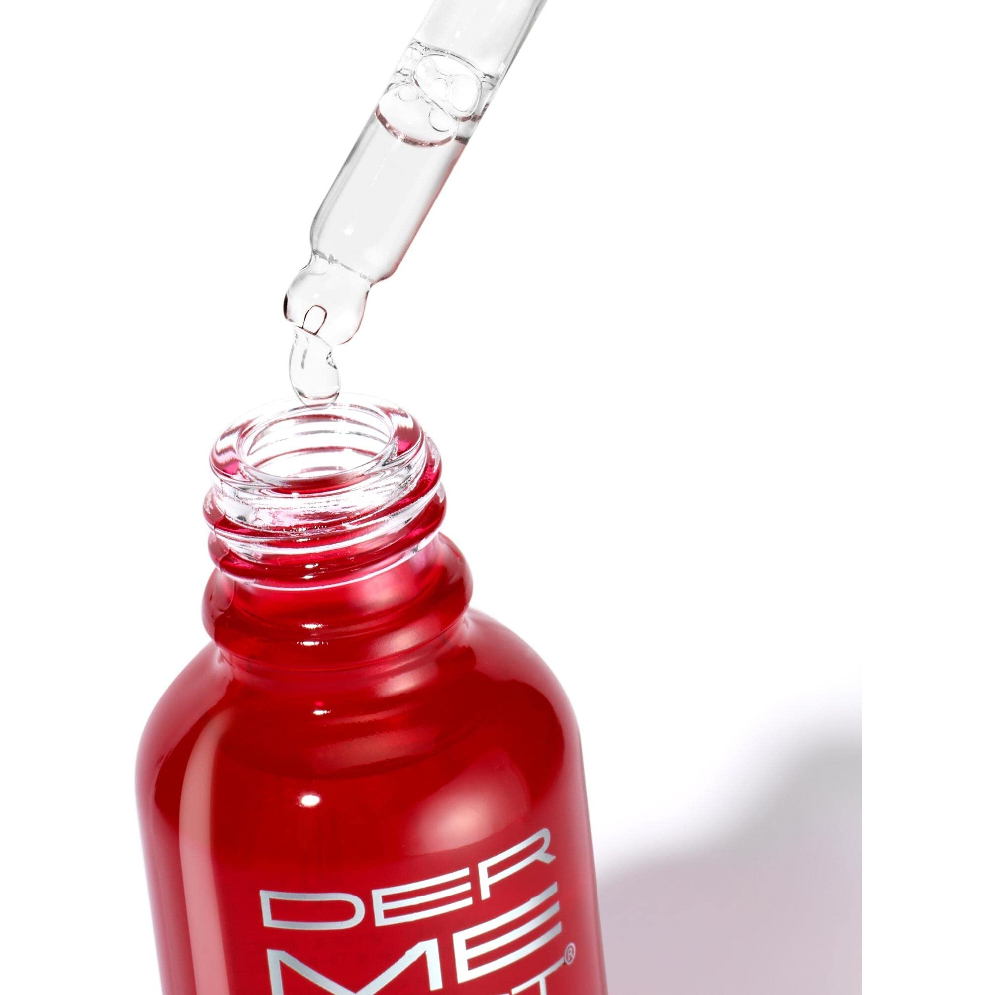 Dermelect Self-Esteem Beauty Sleep Serum For Face - Glycolic Acid  Salicylic Acid  L-Ascorbic Acid  Brightening & Resurfacing Serum For Acne Spots  Pores  Wrinkles  1 Oz