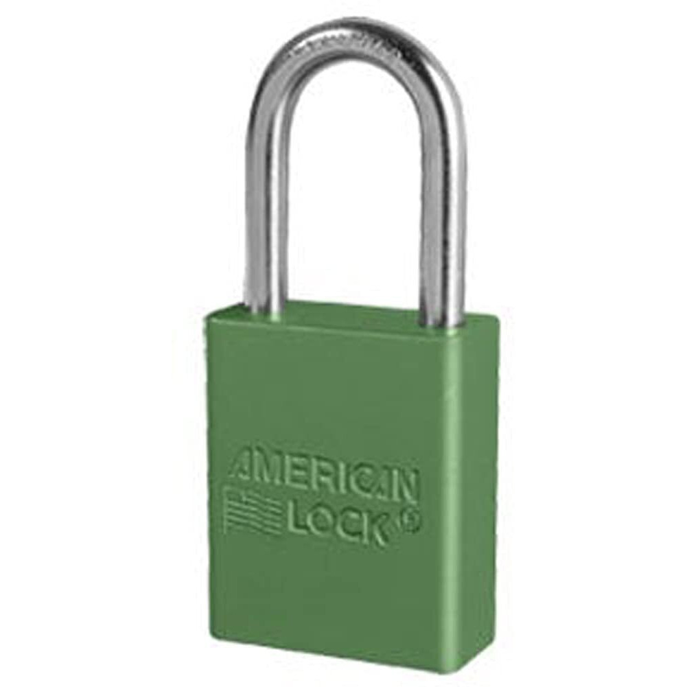 American Lock A1106Grn1Key Q Dg6842 Keyed Padlock  Aluminum  Green