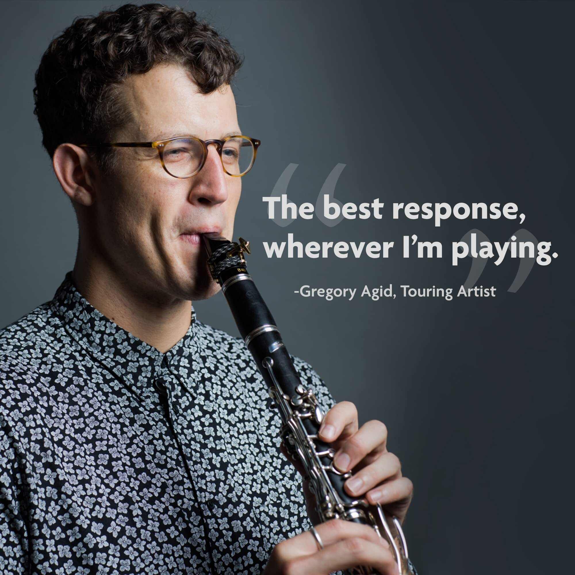 LGre Reeds - Bb Clarinet Reed  Classic  Strength 3.00 (Bb3.00) - Premium Synthetic Woodwind Reed