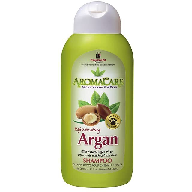 Ppp Aromacare Rejuvenating Argan Shampoo For Dogs - Repairs Dry And Brittle Coats - Leaves Fur Silky & Shiny - 13.5 Fl Oz.