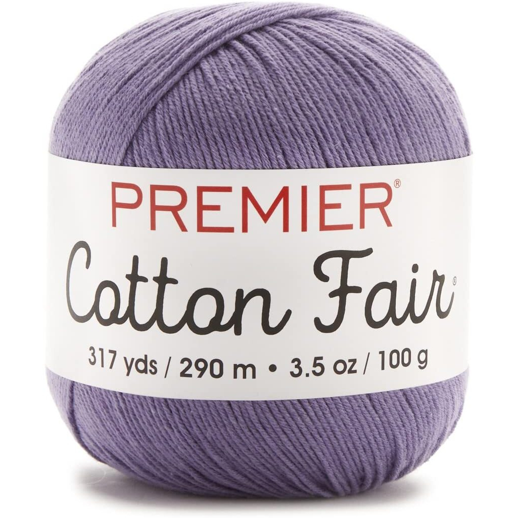 Premier Yarn Cotton Fair Solid Yarn  Lavender