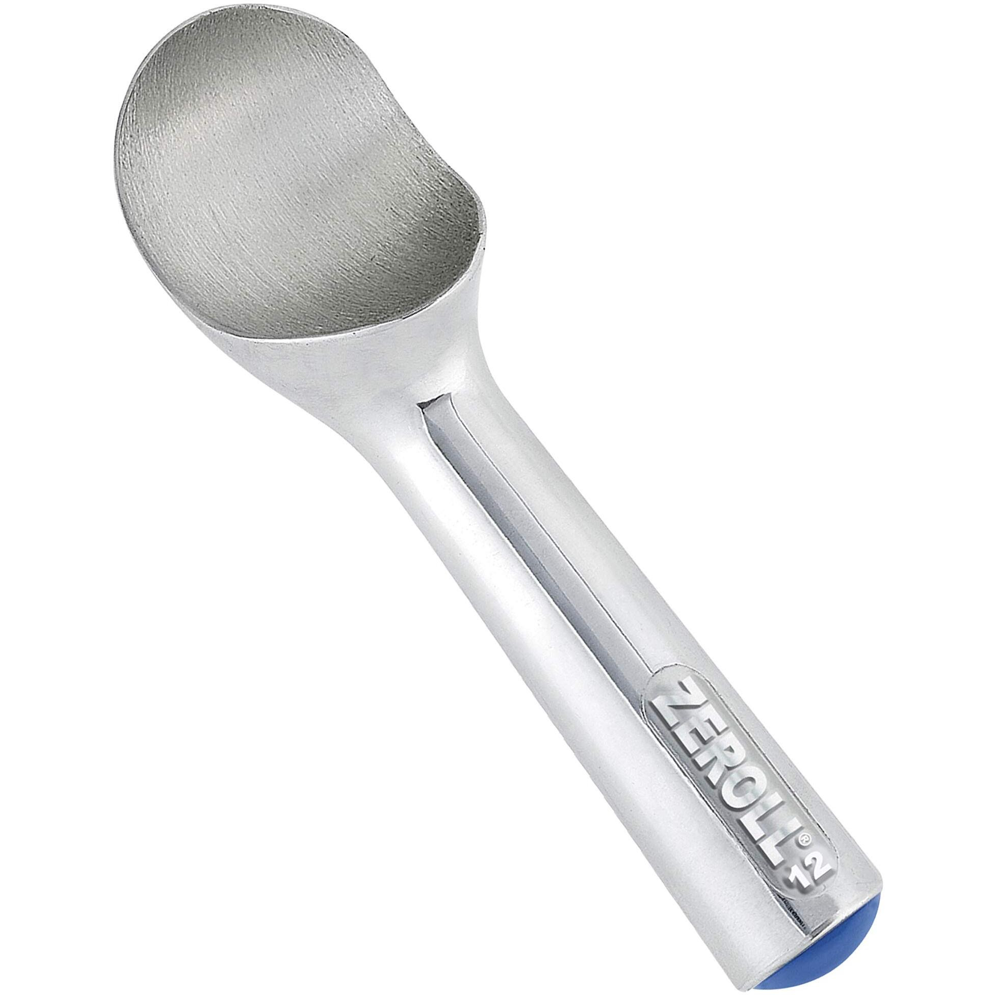 Zeroll 1012 Original Ice Cream Unique Liquid Filled Heat Conductive Handle Simple One Piece Aluminum Design Easy Release 24 Scoops Per Gallon Made In Usa  3-Ounce  Silver