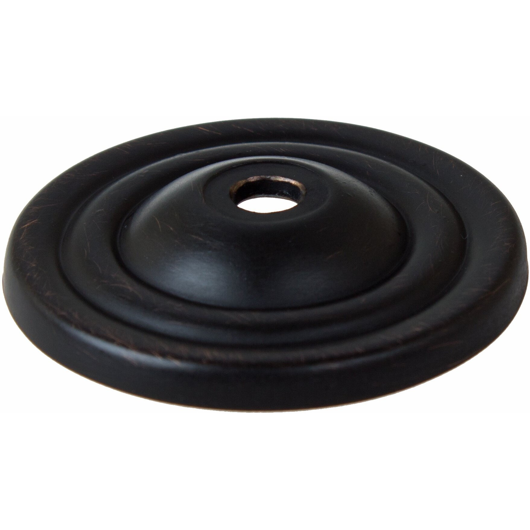 Gliderite Hardware 5061-Orb-25 1.5-Inch Thin Rounded Ring Cabinet Back Plate 25 Pack  Oil Rubbed Bronze Finish  25 Count