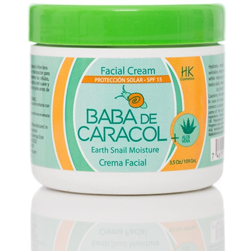 Baba De Caracol Facial Moisturizing Cream Aloe Vera 3.5 Oz