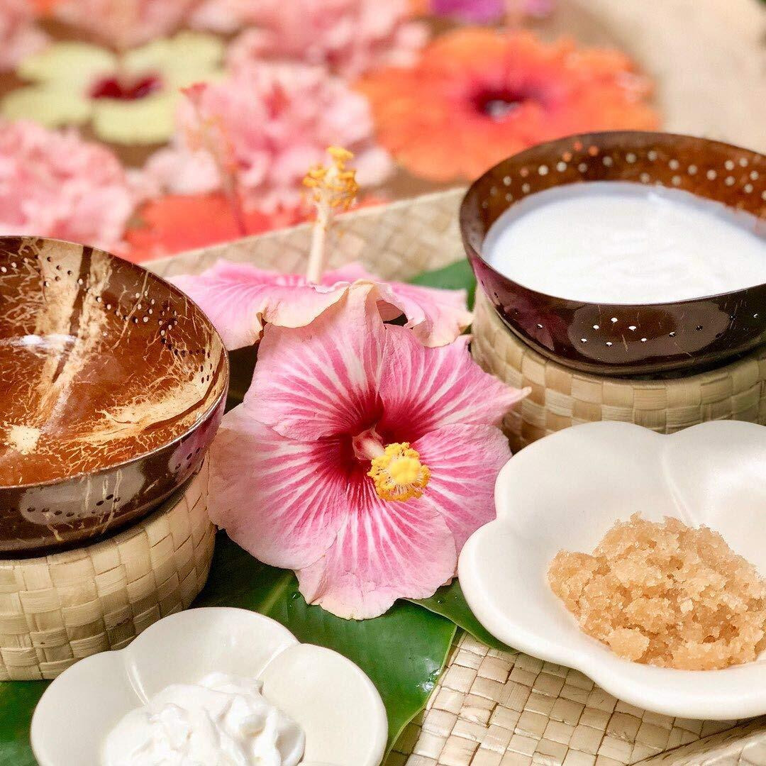Pure Fiji Spa Gifts For Women And Man - Body Gift Box Include Sugar Scrub  Bath And Body Oil  Body Butter And Body Lotion  Scent Pineapple