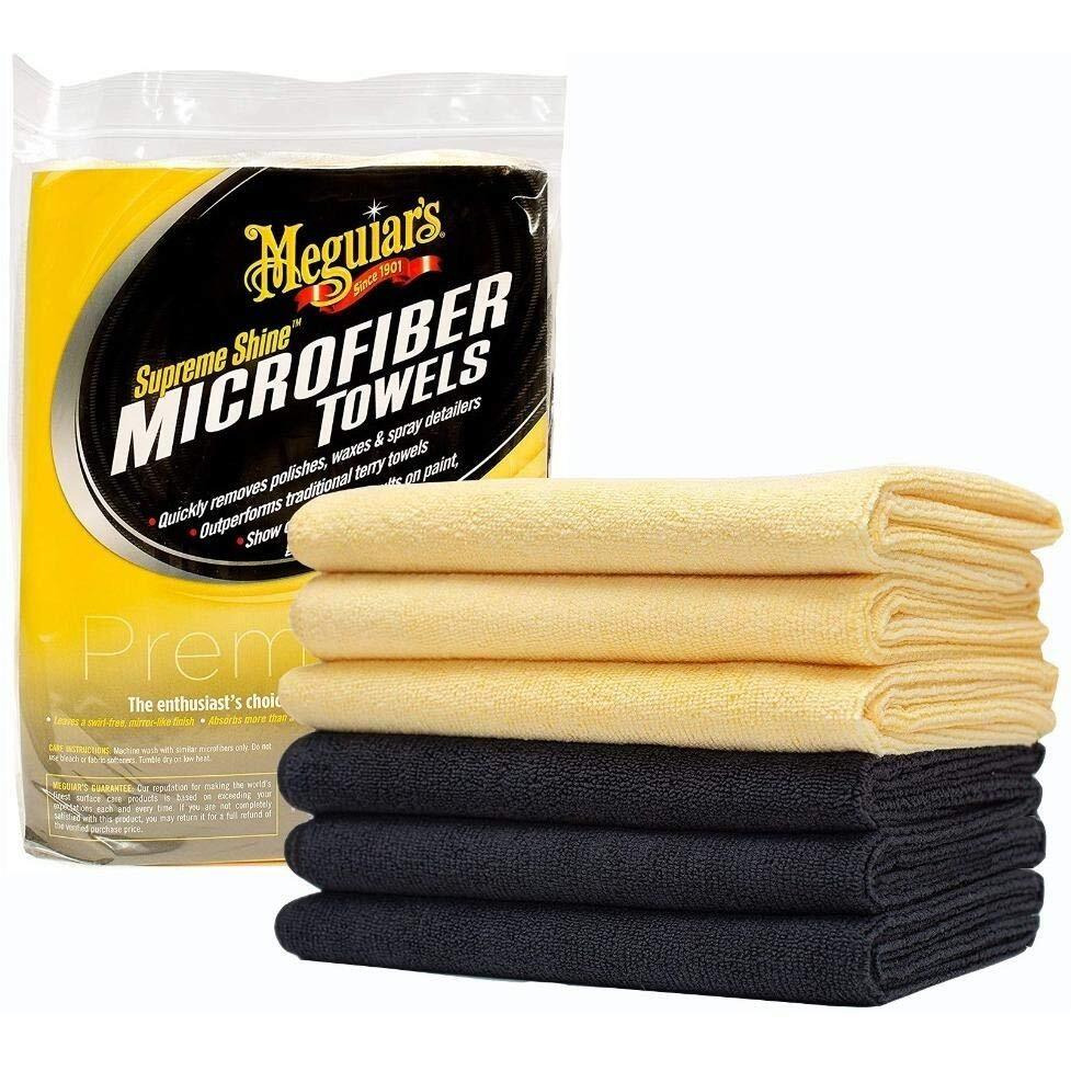 Meguiar's X2025 Supreme Shine Microfiber Towels - 6 Pack