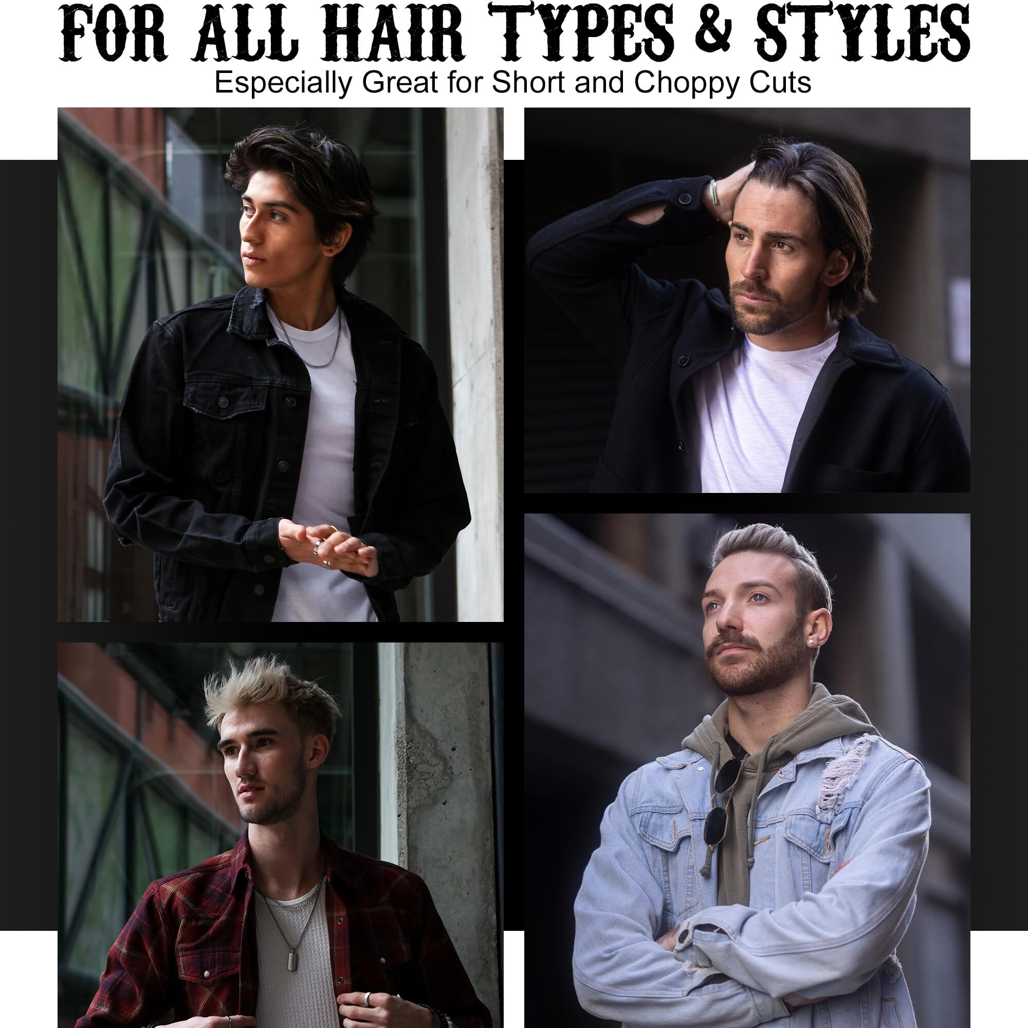 Fix Your Lid-Hair Styling Fiber For Men's And Boys' Short  Choppy Hair Types With High Hold And Low Shine  Infused With Pleasant Citrus Scent  Paraben And Phthalate Free 3.5 Oz
