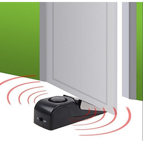 Upgraded Door Stop Alarm -Great For Traveling Security Door Stopper Doorstop Safety Tools For Home