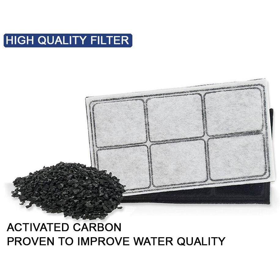 Goldtone 12-Pack  6-Chamber Carbon Replacement Pet Dog And Cat Water Filters For Drinkwell Pet Fountains  (12 Pack)