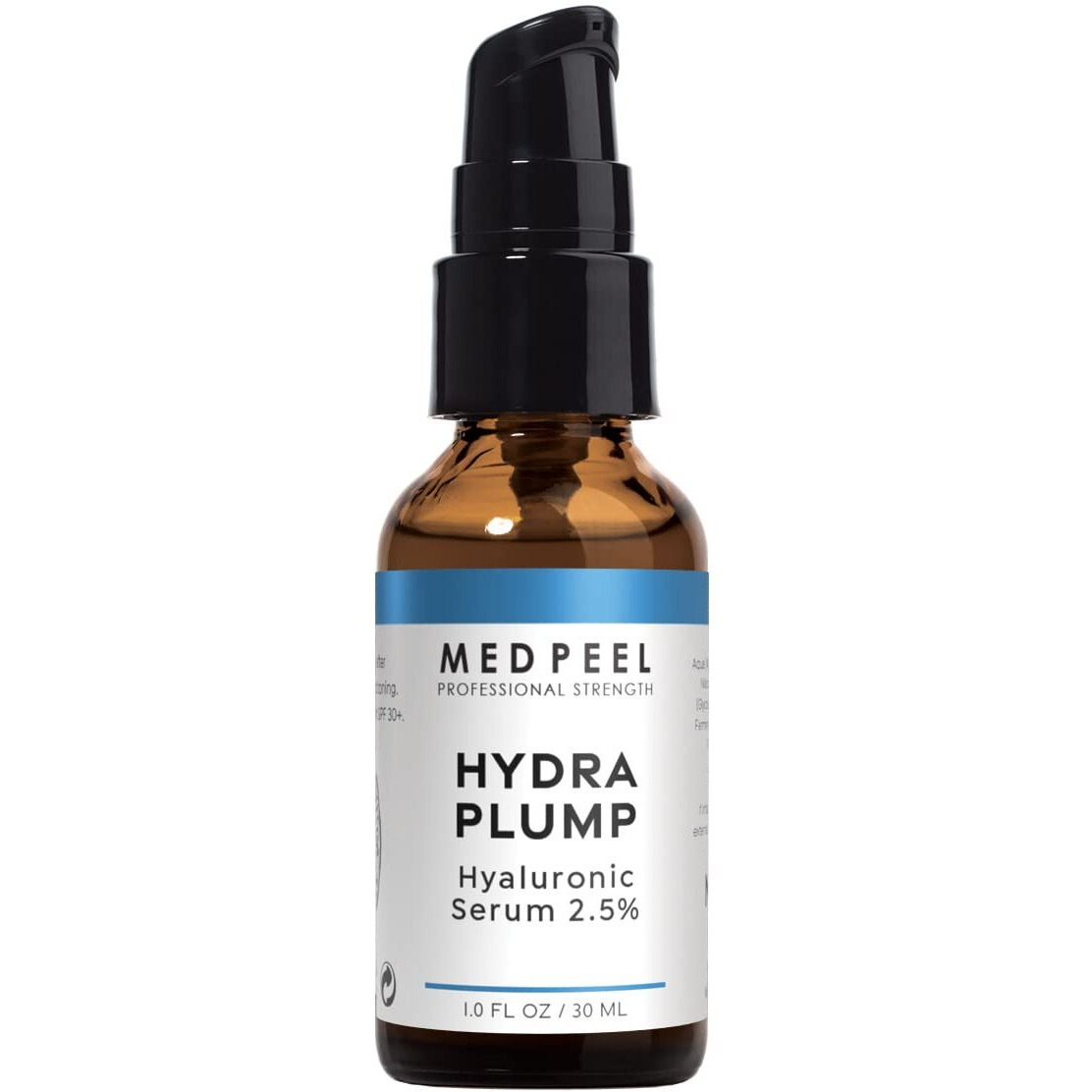 Medpeel Hydra-Plump Hyaluronic Acid Serum 2.5%  Lightweight Face Serum  Deep Hydration For Aging Dry Skin And Healthy Glow  1.0 Fl Oz