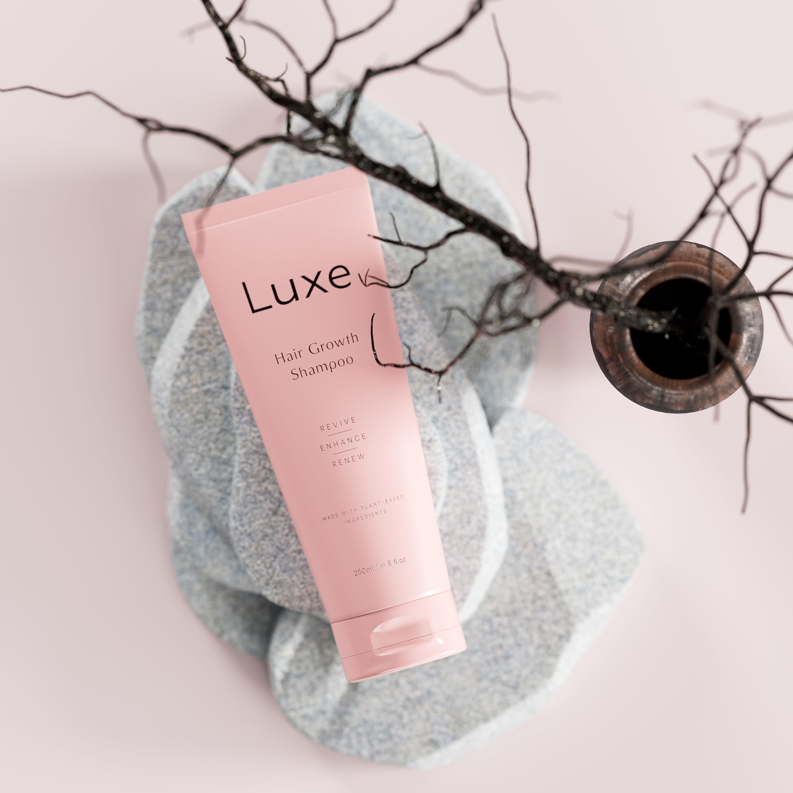 Luxe Cosmetics Hair Growth Shampoo - Plant-Based Formula For Thicker  Fuller Hair  Every Day Shampoo For Shinier Hair