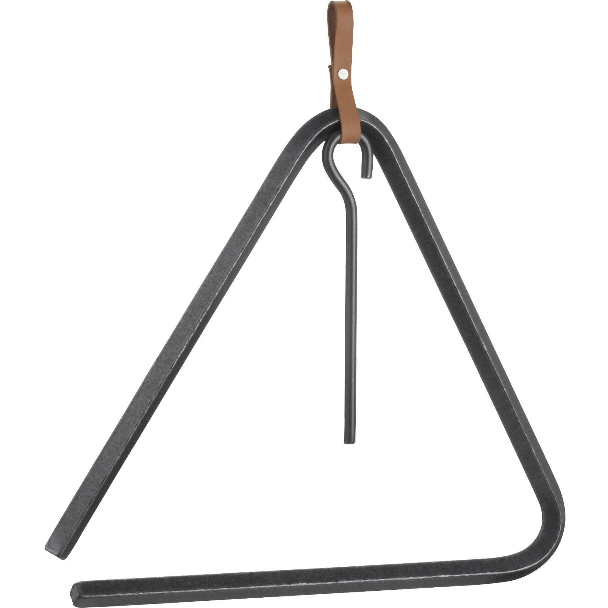 Enclume Premier 16-Inch Finishing Touches Dinner Triangle  Matches Enclume Pot Racks  Hammered Steel