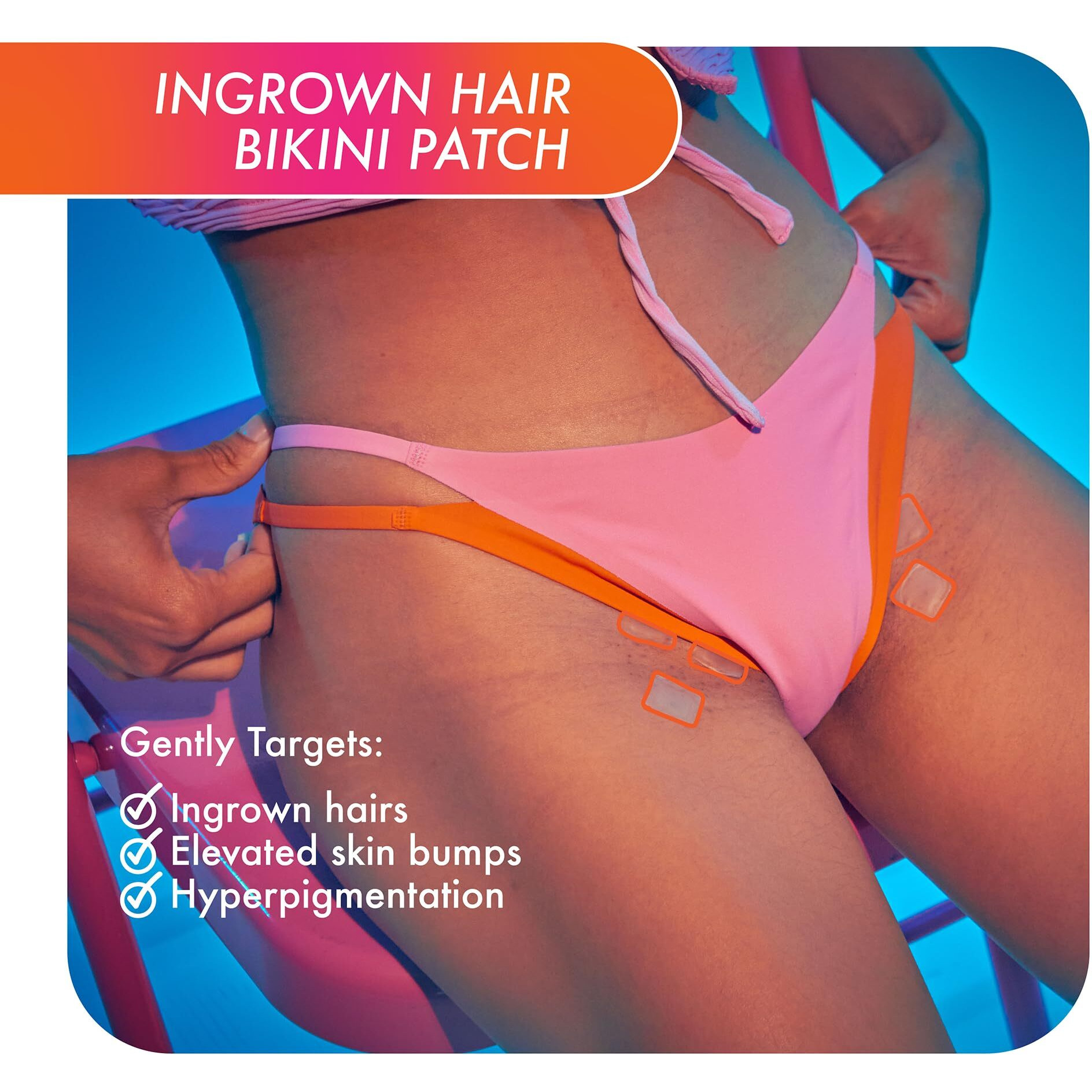 Fazit Ingrown Hair Treatment Pads - Bikini Area And Private Intimate Hair Remover For Women