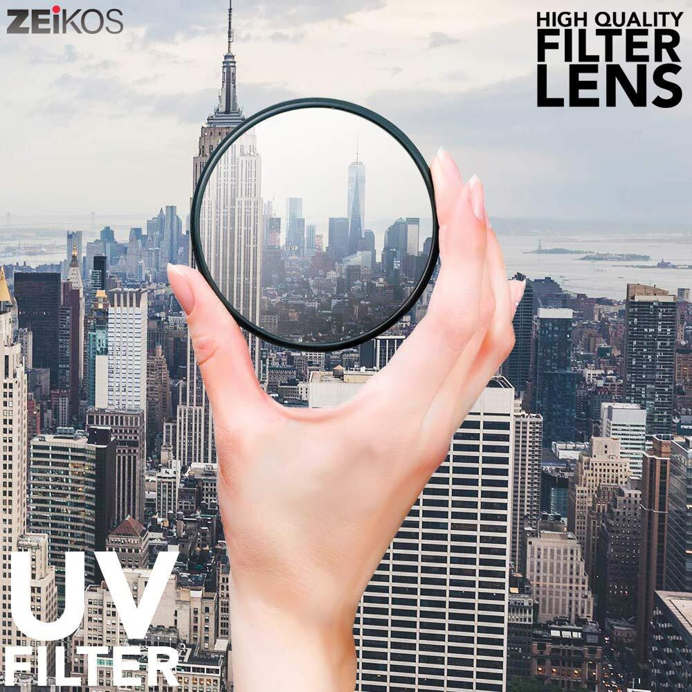 67Mm Zeikos Photo Professional Photography Filter Kit (Uv  Cpl Polarizer  Fld) For Camera Lens With 67Mm Filter Thread + Filter Pouch With Miracle Fiber Cloth (Ze-Flk67)
