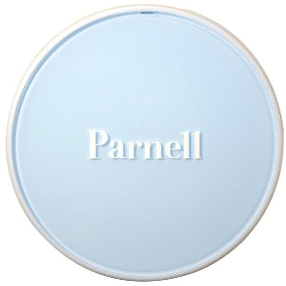 Parnell Glacial Biome Water No-Sebum Cushion - Hyaluronic Acid  Mineral Water  Collagen  Oil Absorbing  Cooling And Hydrating Blotting Water Powder Cushion For Oily And Dry Skin (0.35 Fl Oz / 10G)