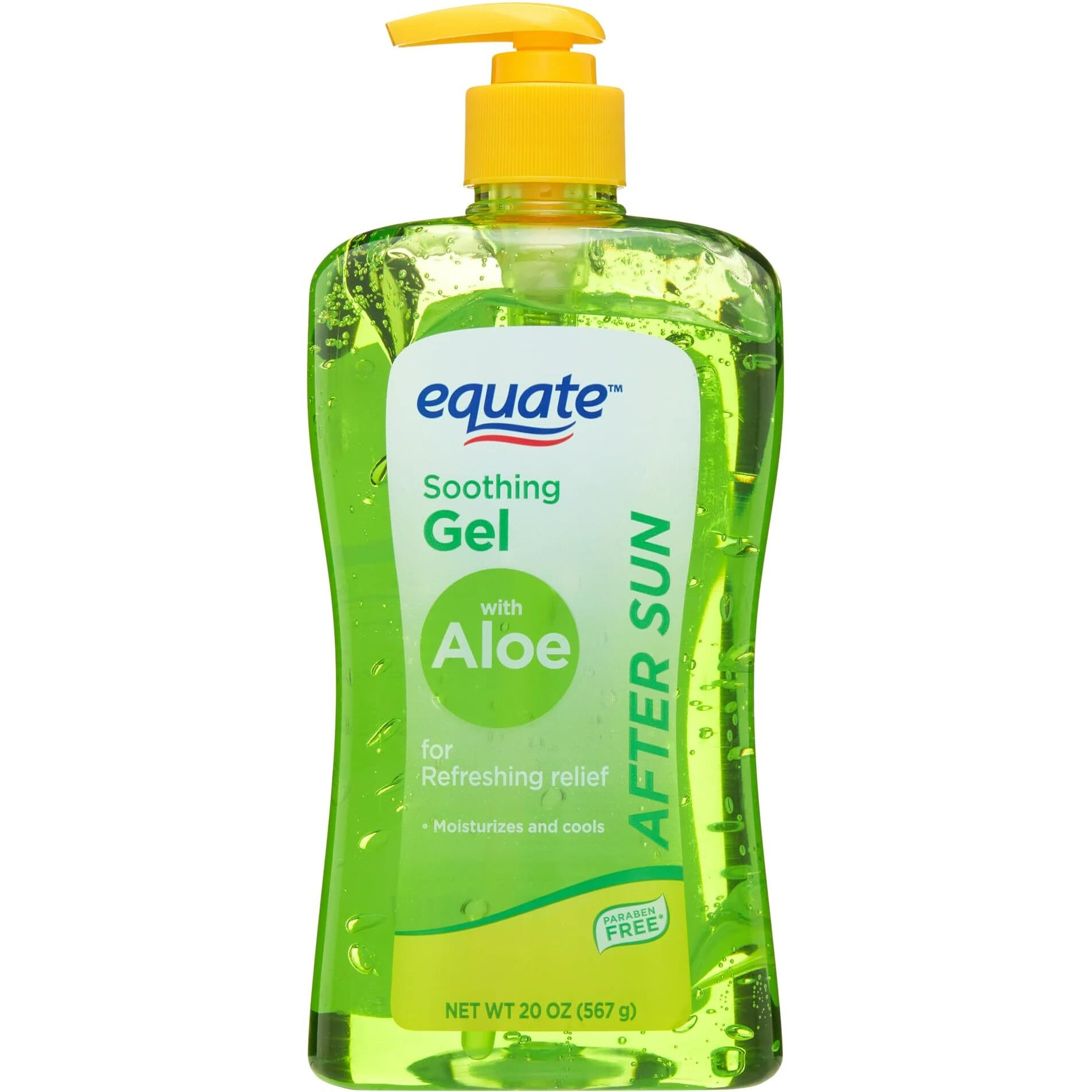 Equate Aloe Vera Aftersun Gel  20 Oz