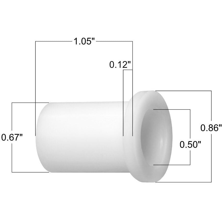Replacement Nylon Bushing For Vkp250 Johnny Apple Sauce Maker Food Strainer  Model 250 Food Strainer