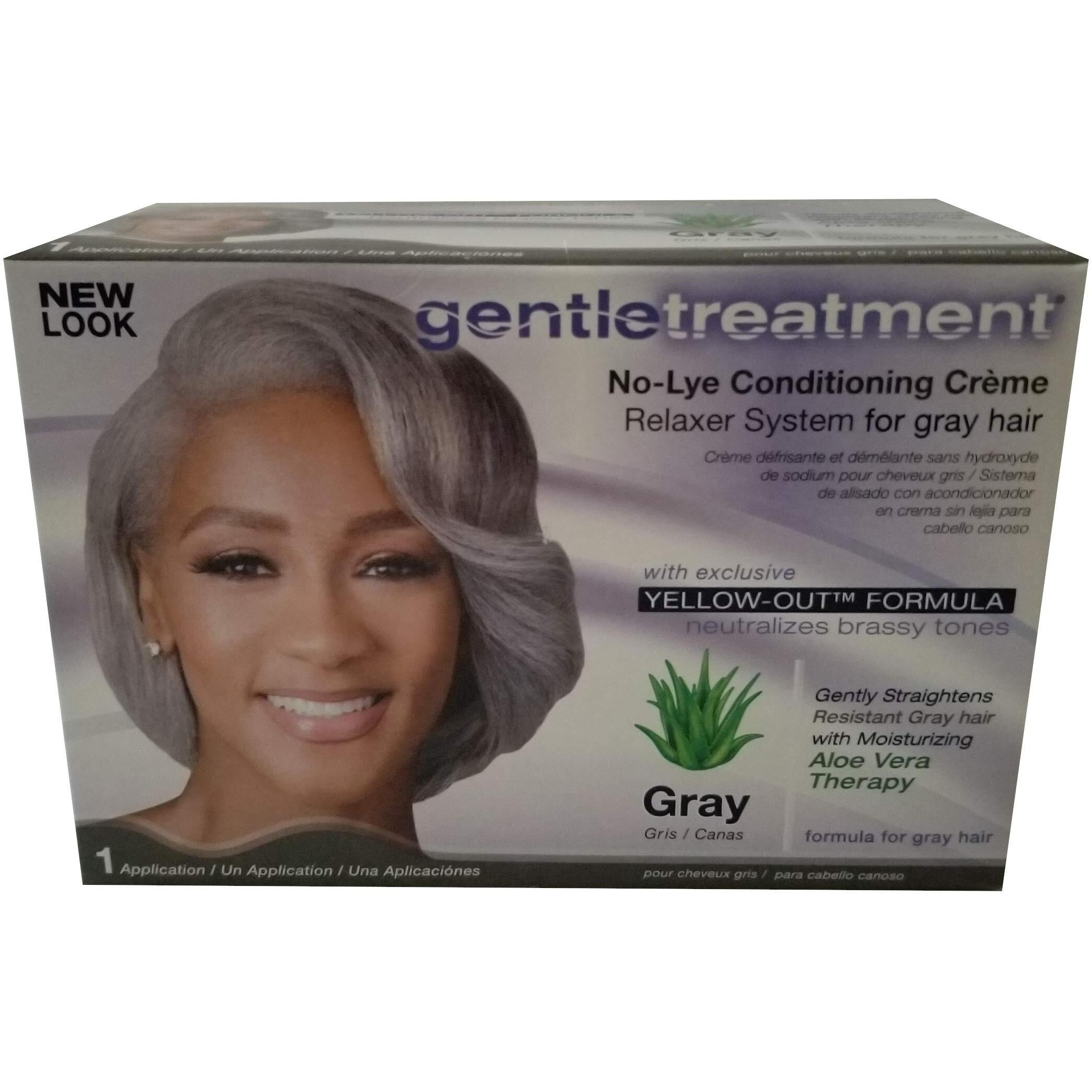 Gentle Treatment Relaxer For Grey No-Lye Kit  1Count