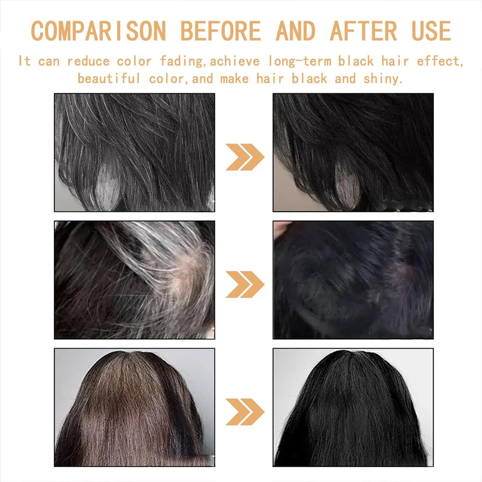 Gray Hair Reverse Bar For Unisex (2Pcs)  White And Black Soap For Gray Hair Reversal - Deeply Nourishing Ingredients For Men