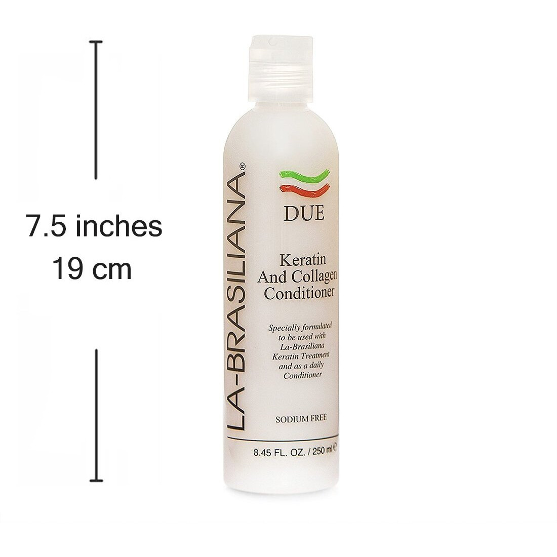 La-Brasiliana Due Keratin And Collagen Conditioner  8.45 Fl.Oz.