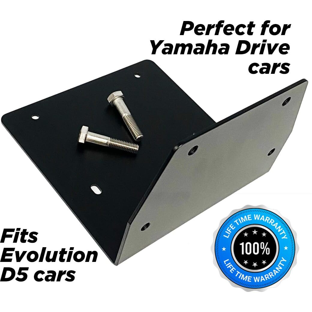 Club Clean-Original Ball And Club Cleaner/Washer Including Mounting Bracket For Golf Cars Single Chamber Design-Sand Bottle Holder-Mounting Brackets For Ezgo Rxv Tomberlin Precedent&Yamaha Alloy Steel