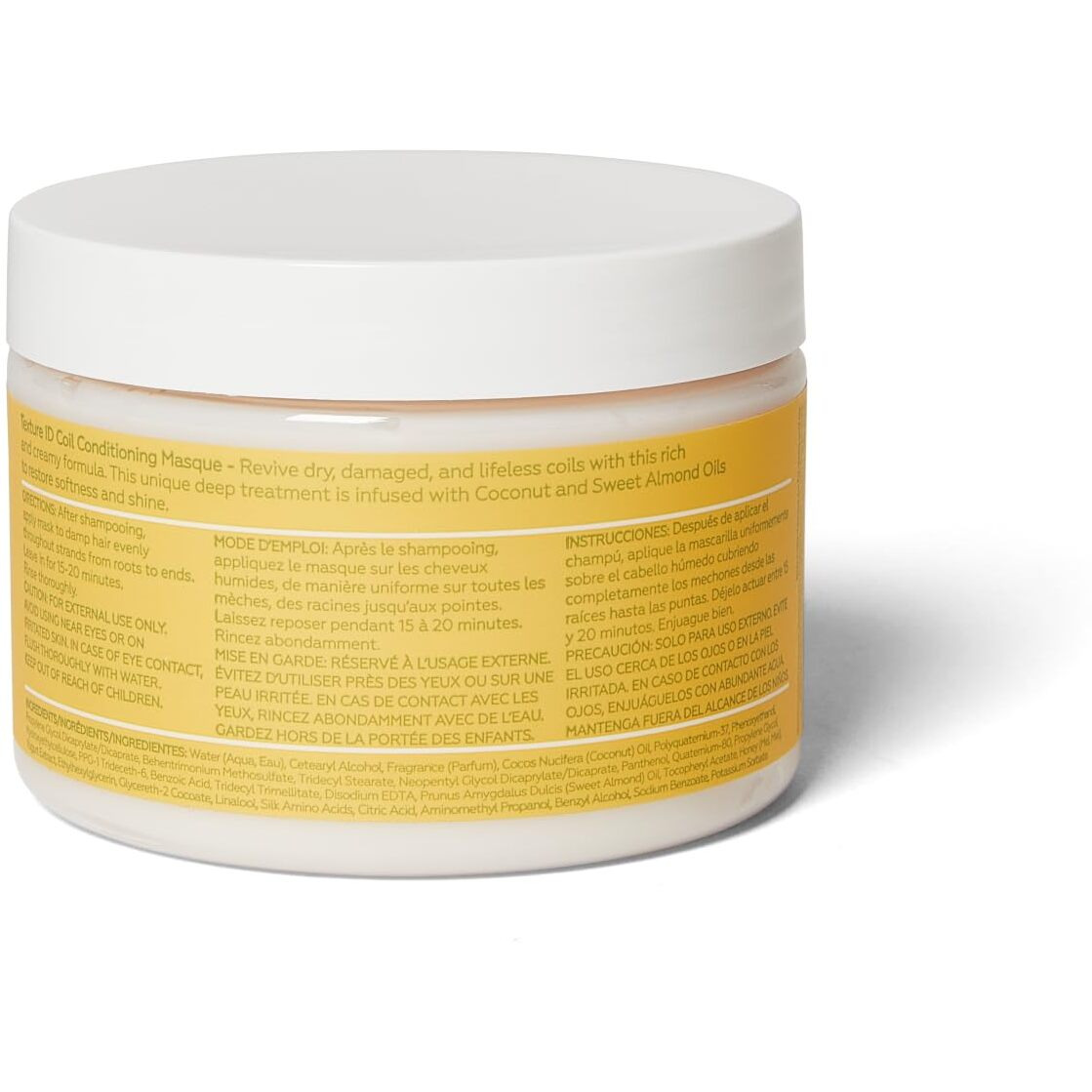 Texture Id Coil Conditioning Masque