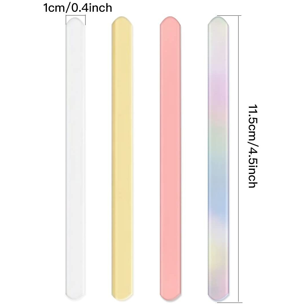 80 Pieces Reusable Acrylic Cakesicle Sticks Ice Cream Sticks Mirror Popsicles Sticks Mini Ice Cream Sticks Craft Cakesicle Mold Sticks For Diy Cakesicle Ice Cream Candy Festival Party(Mixed)