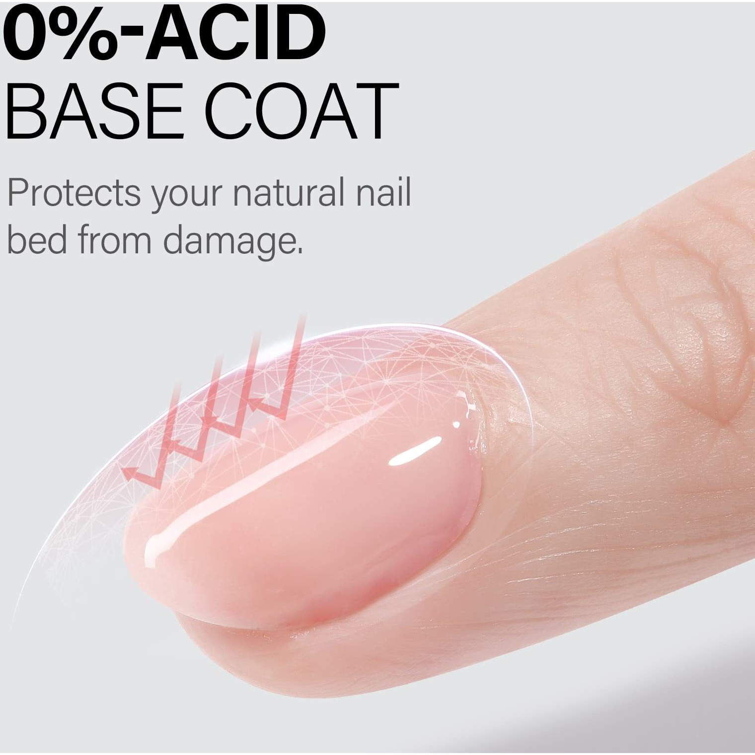 Aillsa Base And Top Coat Gel Nail Polish Set - Gel Top And Base Coat Nail Polish Soak Off Gel Polish Long Lasting Clear High Gloss Shine No Wipe Top Coat For Diy Nail Art At Home 2Pcs 0.51 Fl Oz