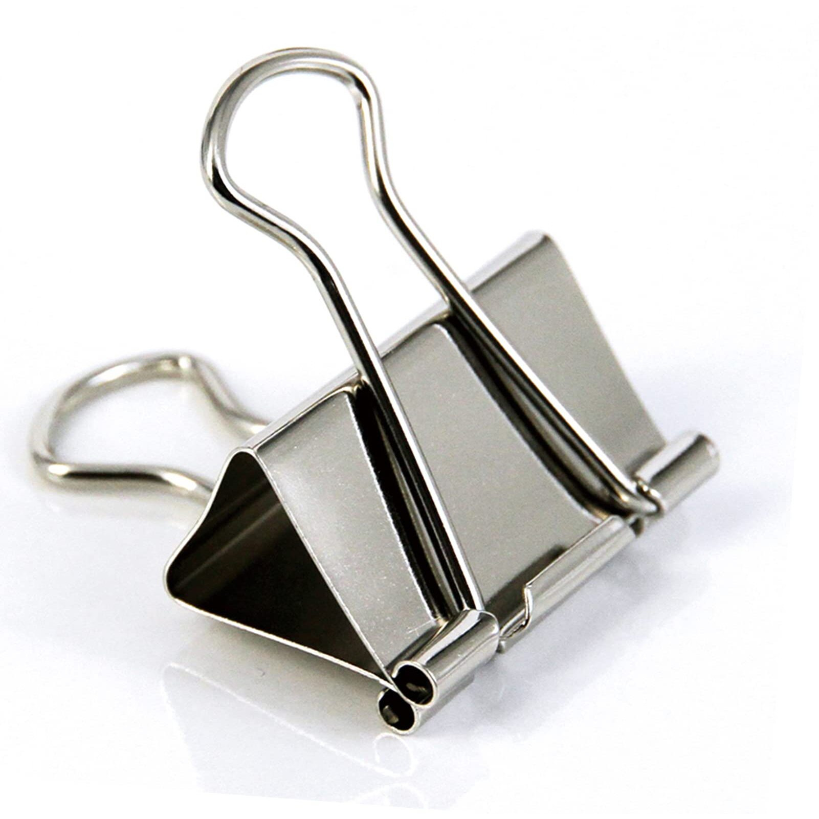 Extra Large Binder Clips 2 Inch (40 Pack)  Big Paper Clamps For Office And Home Supplies  Silver